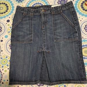 ✏️ Paper Denim Cloth pencil skirt